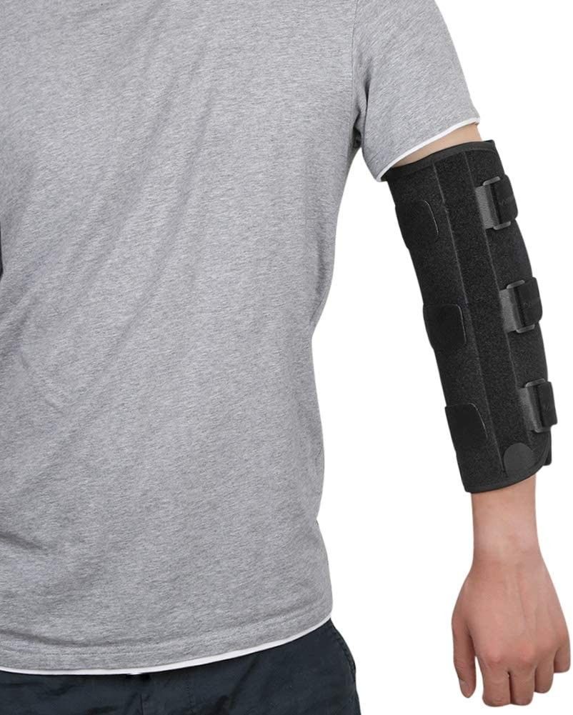 Brand sylong
Elbow Immobilizer Elbow Brace for Ulnar Nerve Entrapment Cubital Tunnel Syndrome Straight Arm Splint Support Adjustable Compression Elbo