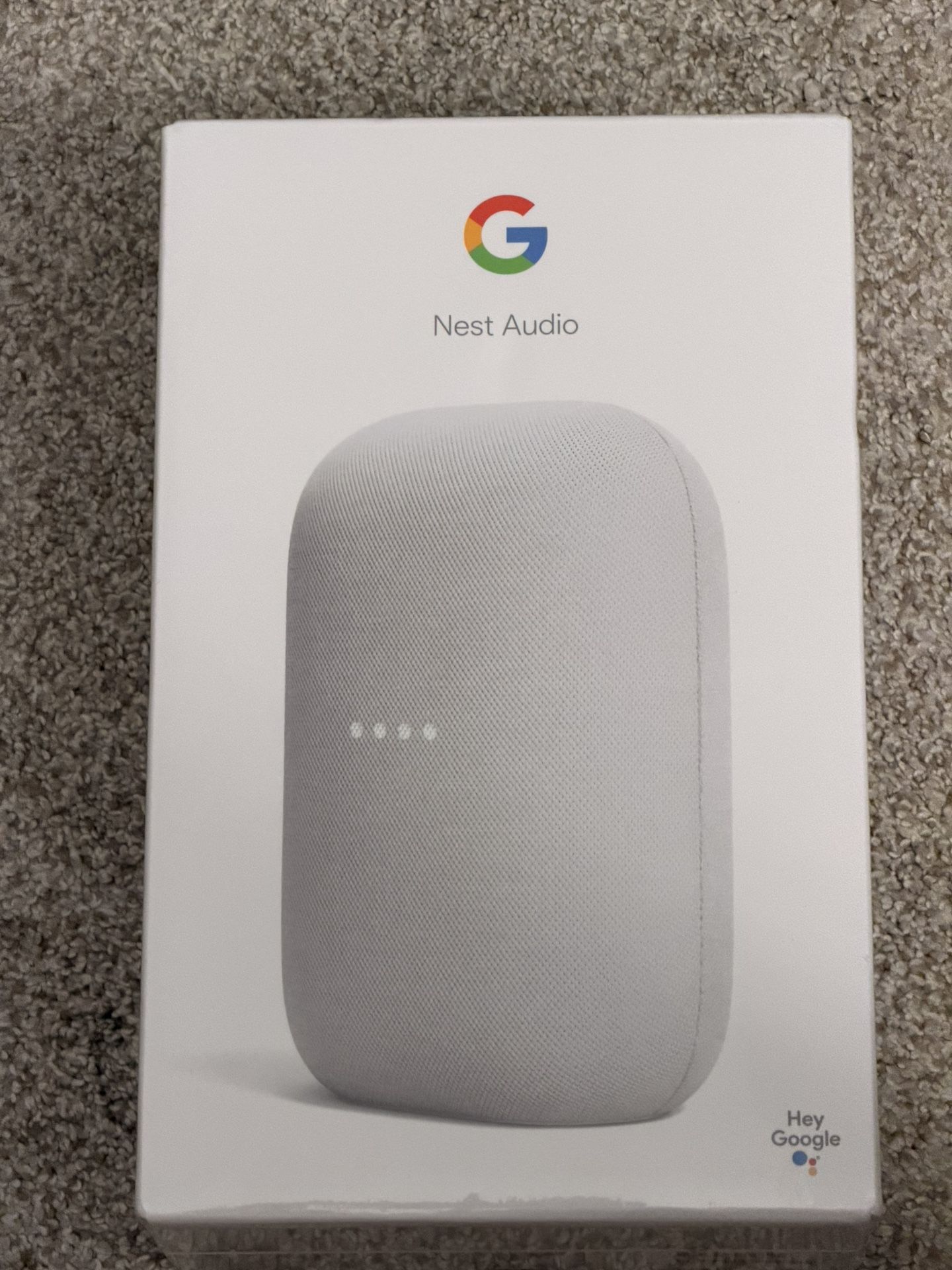 NEW Google Nest Audio – Chalk – Smart Wi-Fi Speaker with Google Assistant