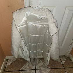 Girls White Fury Jacketb