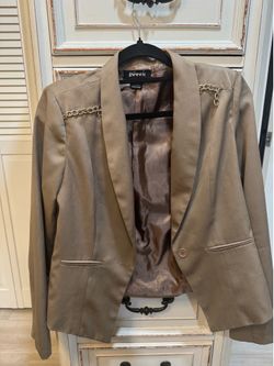 Swoon Chain Detail Women Blazer Size Large