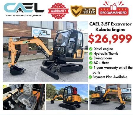 WHOLESALE PRICE BRAND NEW 3.5T MINI EXCAVATOR Kubota Engine