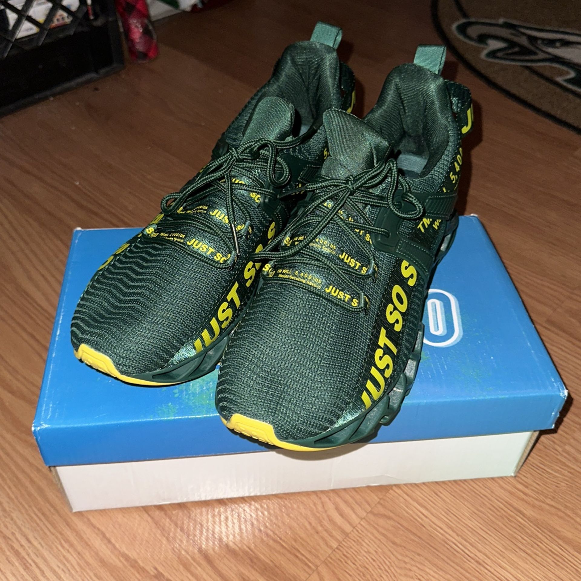 COKAFIL Mens Running Shoes Walking Athletic Blade Tennis Shoe, Size 11.5