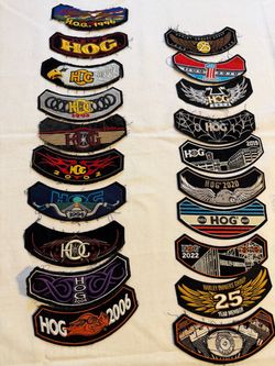 Annual Harley Davidson Badges & Pins
