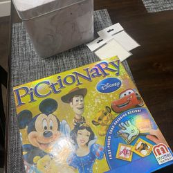 Disney Pictionary Board Game 