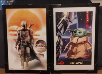 Two Star Wars Framed Posts