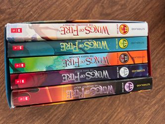 NEW Wings of Fire set of first 5 books