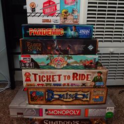 Various Board Games - $10 Each
