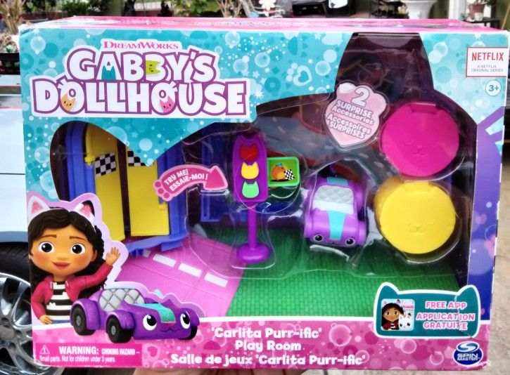 Gabby's Playhouse Carlita PURR-IFIC Play Room NIB