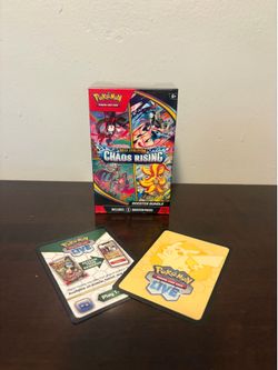 Pokémon Chaos Rising Booster Bundle ME04: Chaos Rising m (CRI)