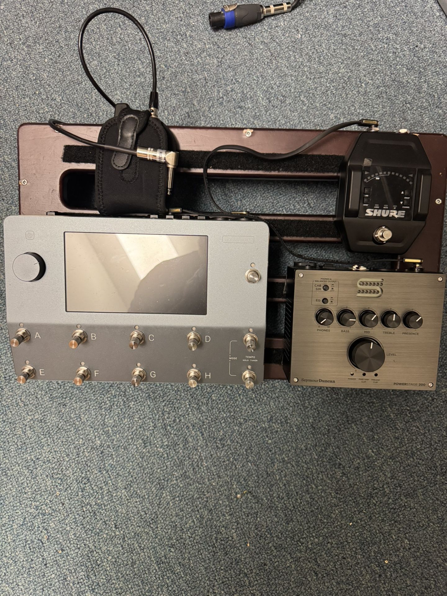Quad Cortex, Power Stage 200, Shure Wireless And Receiver