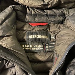 Abercrombie Puff Jackets Size XL