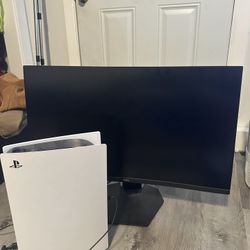 Ps5 with monitor