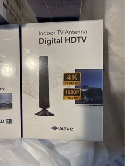 TV Antenna, Indoor/Outdoor Antenna for Smart TV, Campers, TV, RVs, Lot of 4 Antennas