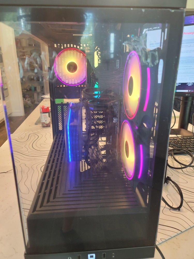 MSI Z790-P WiFi ProSeries,i9-12900K 64GB DDR4 MEM,1TB NVMe 4.0 Gen4,Corsair 240mm AIO ,HYTE Y40 Case,(3)120mm ARGB Fans,850W-PSU,Intel Arc A770 16GB