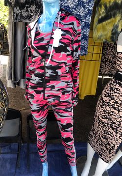 Jacket, Muscle Shirt & Tights Sets