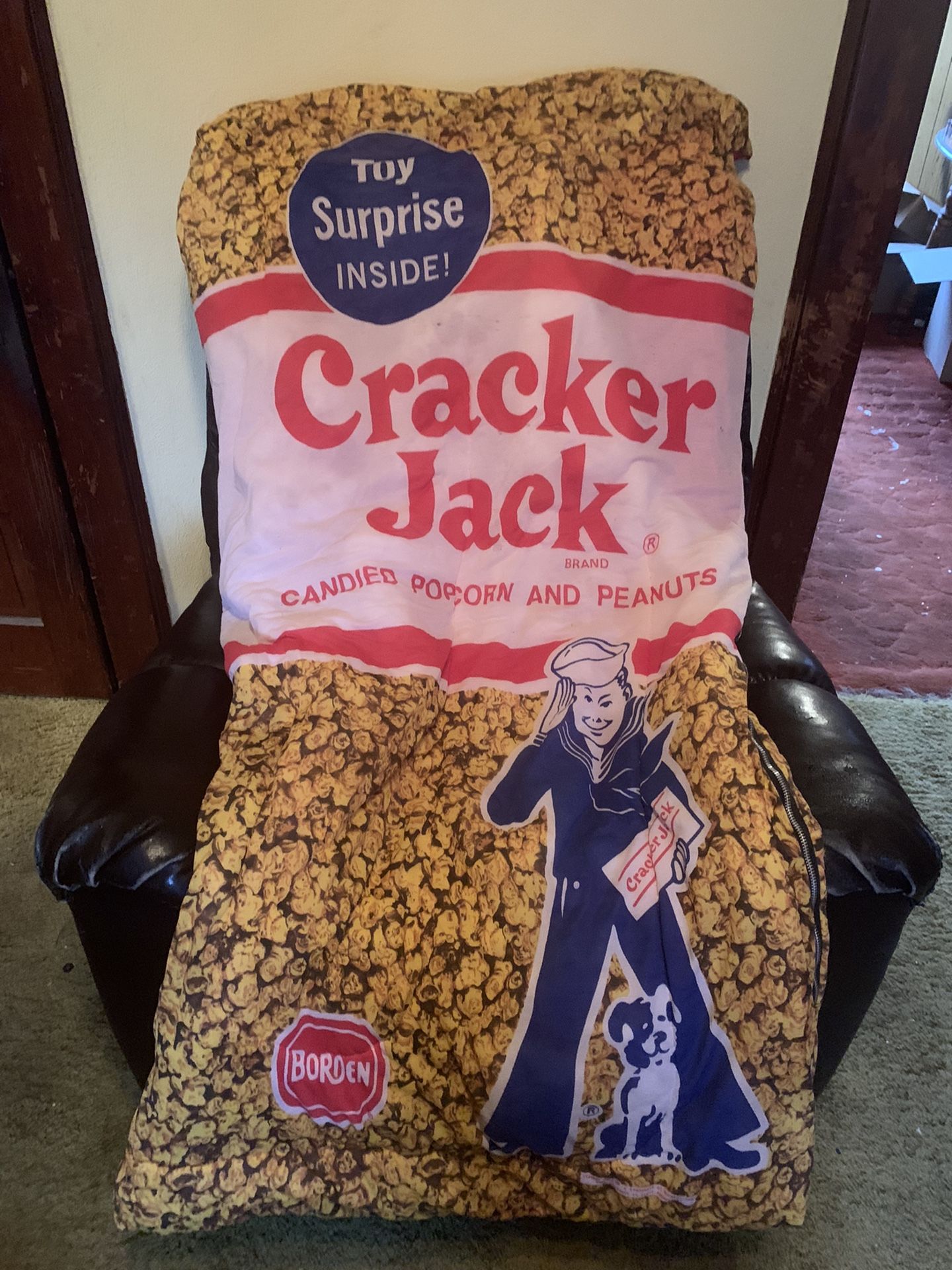 Vintage Cracker Jack Sleeping Bag