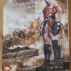 2007 WWE Promotional Posters $15  Each Or $80 For All