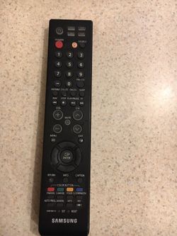 Samsung 5 function remote control