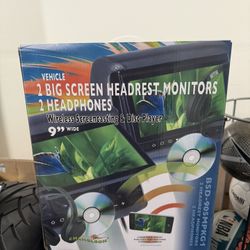 Car Headrest DVD 