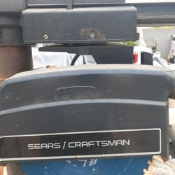 10in Craftsman Radial Saw