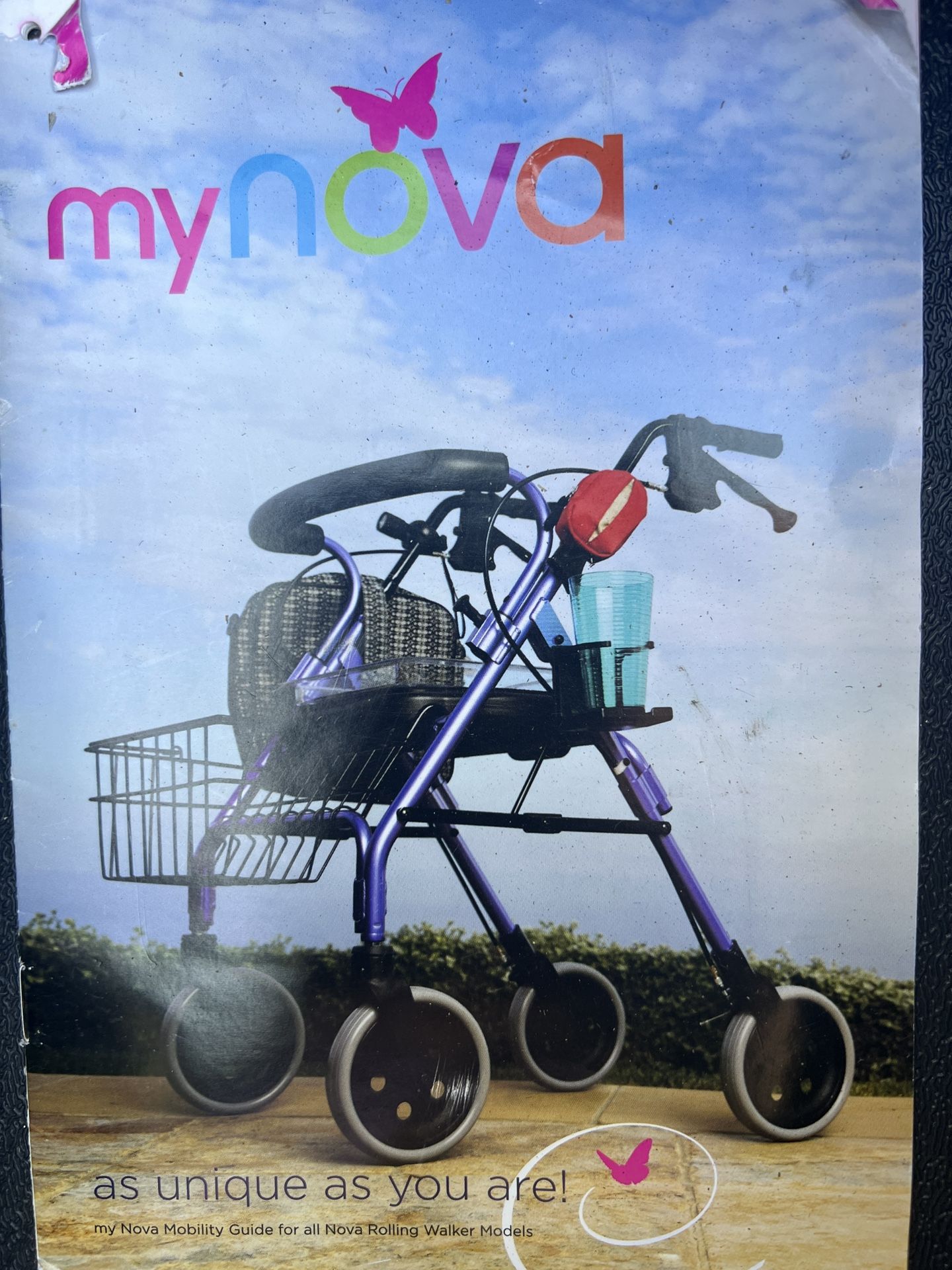 STAR Heavy Duty Petite Rollator - Purple