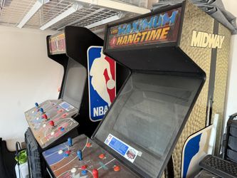 NBA Hang Time Original Arcade Cabinet Games