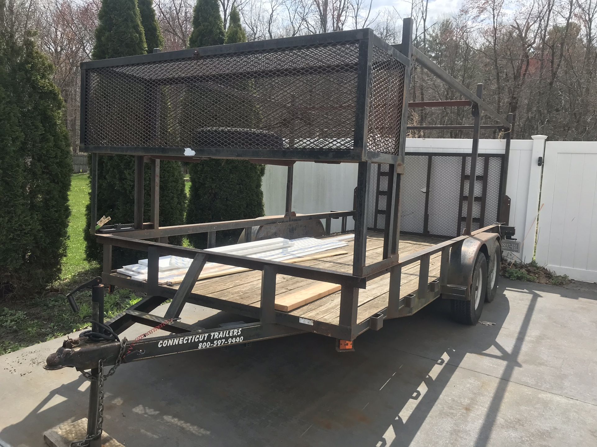 16ft Trailer Car/ Landscape / Equipment 