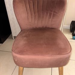pink chair