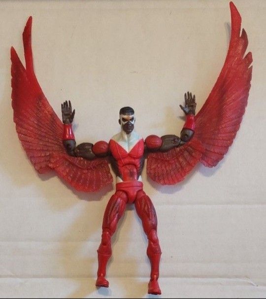 2006 Toy Biz Marvel Legends Falcon Full Suit Variant Action Figure - Rare - Winter Soldier - Captain America - MCU - Avengers