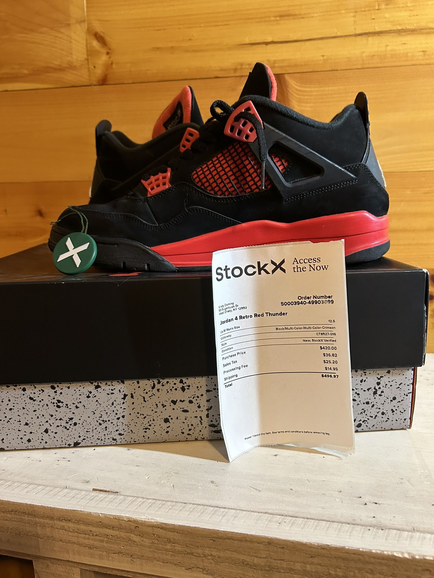 Jordan retro “Red Thunder”