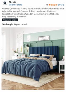 Queen bed frame