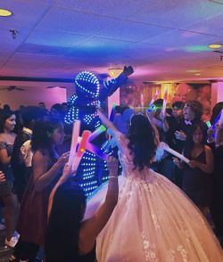 8FT PARTY DANCING ROBOT