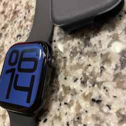 Brand New Apple Watch Series 10 GPS 46mm Jet Black Aluminum With Black Sport Band   Apple Warranty 