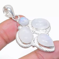 Moonstone 925 Sterling Silver Pendant 