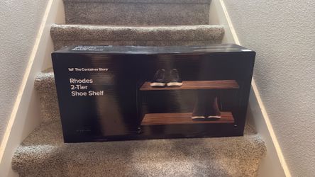 Rhodes 2 Tier Shoe Self (The Container Store)