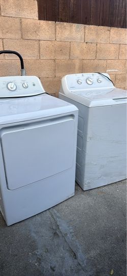 Hotpoint Washer & Electric Dryer Set — Both Working