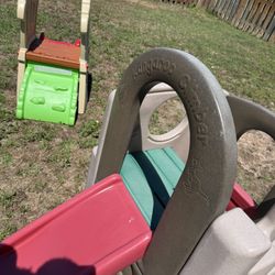Kangaroo Climber And Treehouse House Slide 