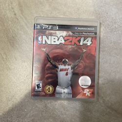 PS3 game nba 2k 14