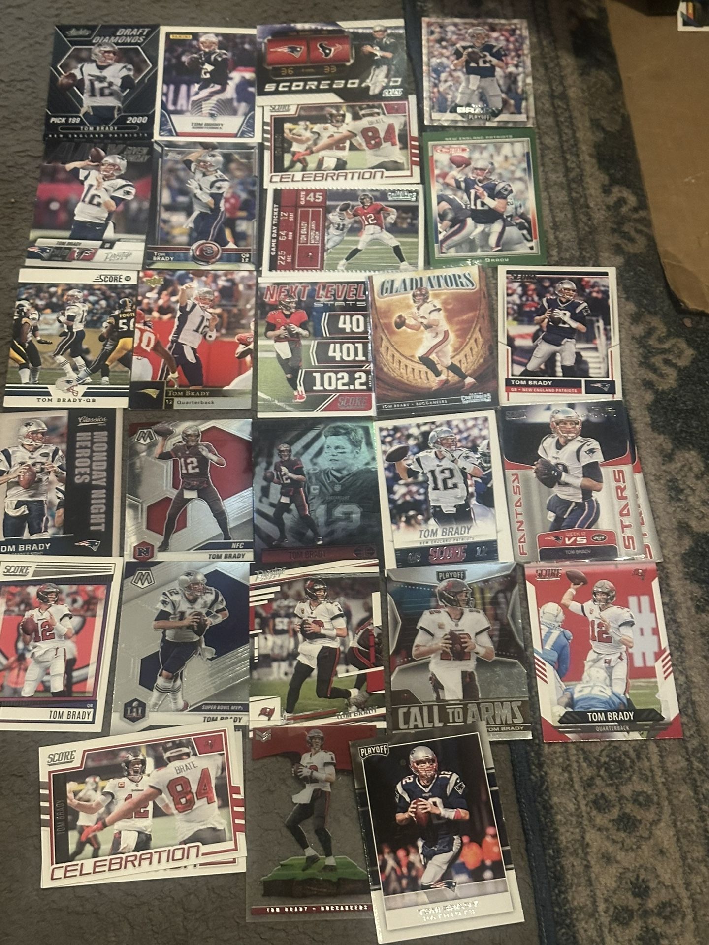 Tok Brady Sports Cards