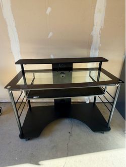 Heavy Duty Glass Desk & Chair