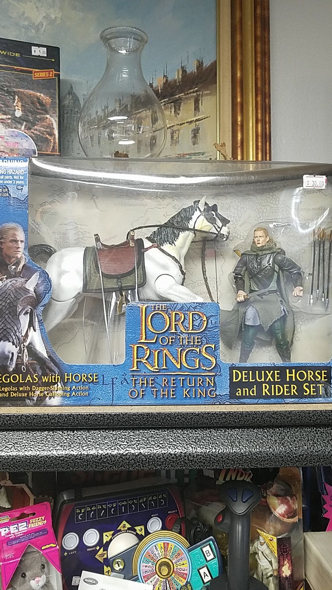 Lord of the Rings Legolas with Horse Action Figure set NEW