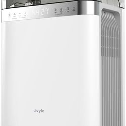 avylo Dehumidifier for Basement, 90 Pint/Day Ultra Efficient Energy Star 2025, 4500 Sq.Ft Coverage, 2.11 Gallon Top Tank, Quiet Operation, Built-in Pu
