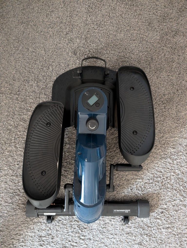 JFit Under Desk & Stand Up Mini Elliptical – Compact Cardio Trainer