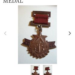 WWII Battle Of Wuhan Chinese KMT Medal 🏅