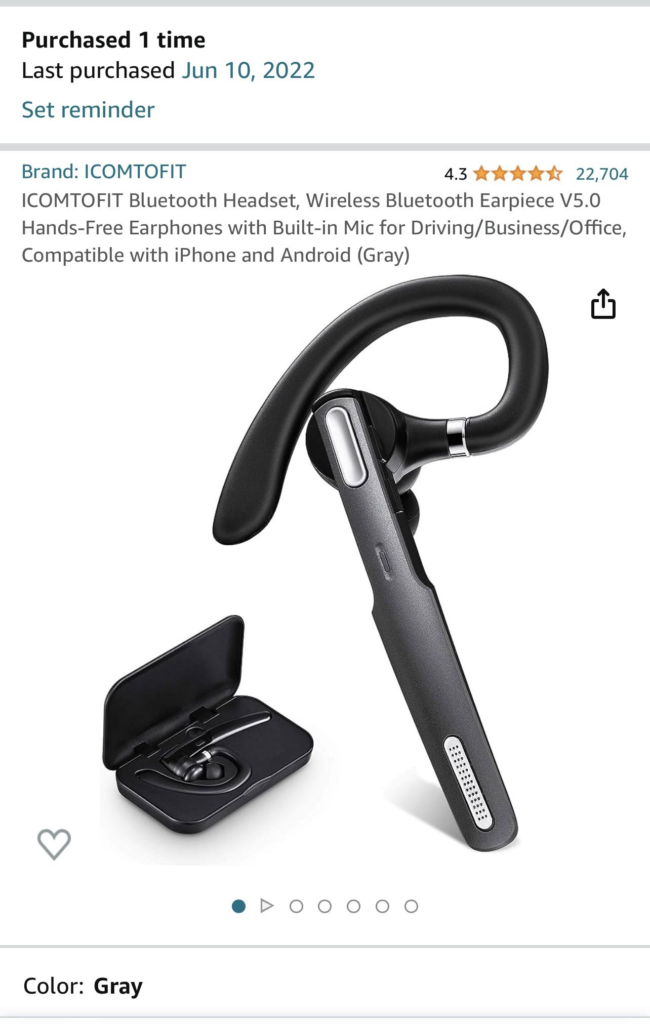 Bluetooth Headset