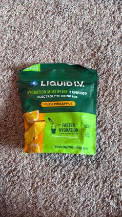 Yuzu pineapple liquid I.v electrolyte drink mix