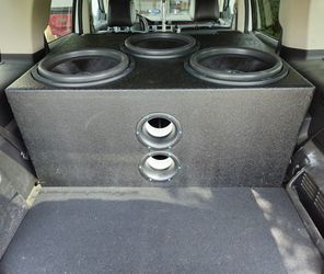 3 NVX VCW 15V3 & Large Ported Box