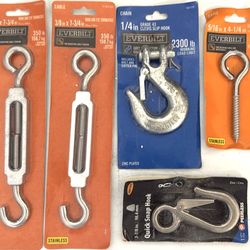 Professional Heavy-Duty Rigging & Tensioning Hardware Kit (5-Piece)