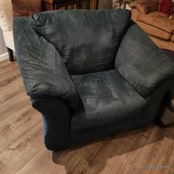 Sofa Chair And Ottoman