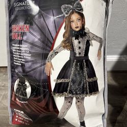 Halloween Costume - Girls Broken Doll